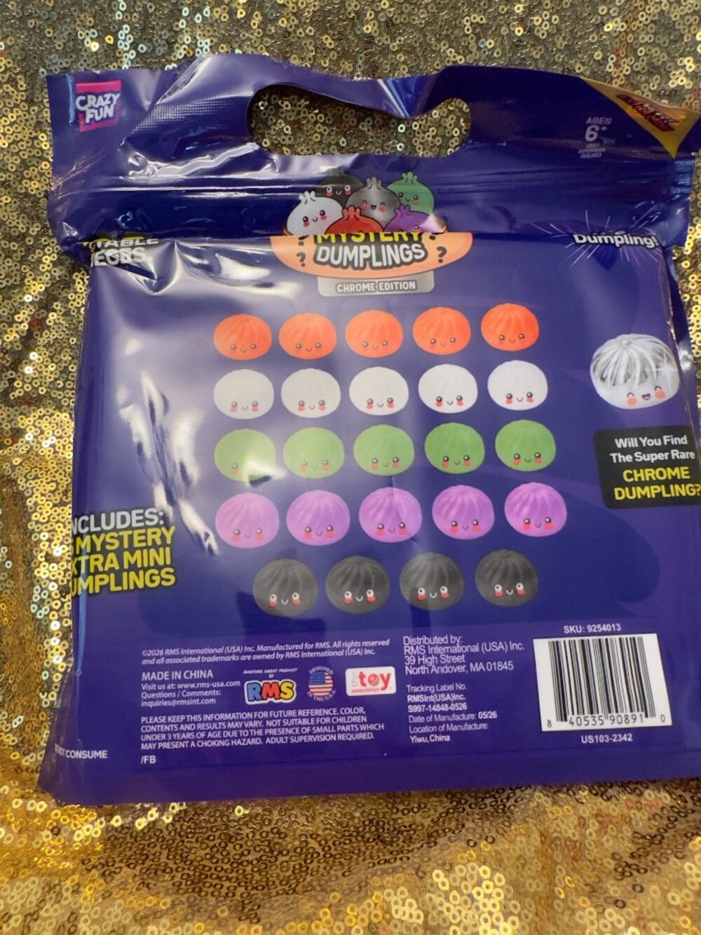 Viral RMS Original extra MINI Mystery Dumpling Chrome Edition 25 pack Squishy - Picture 2 of 2